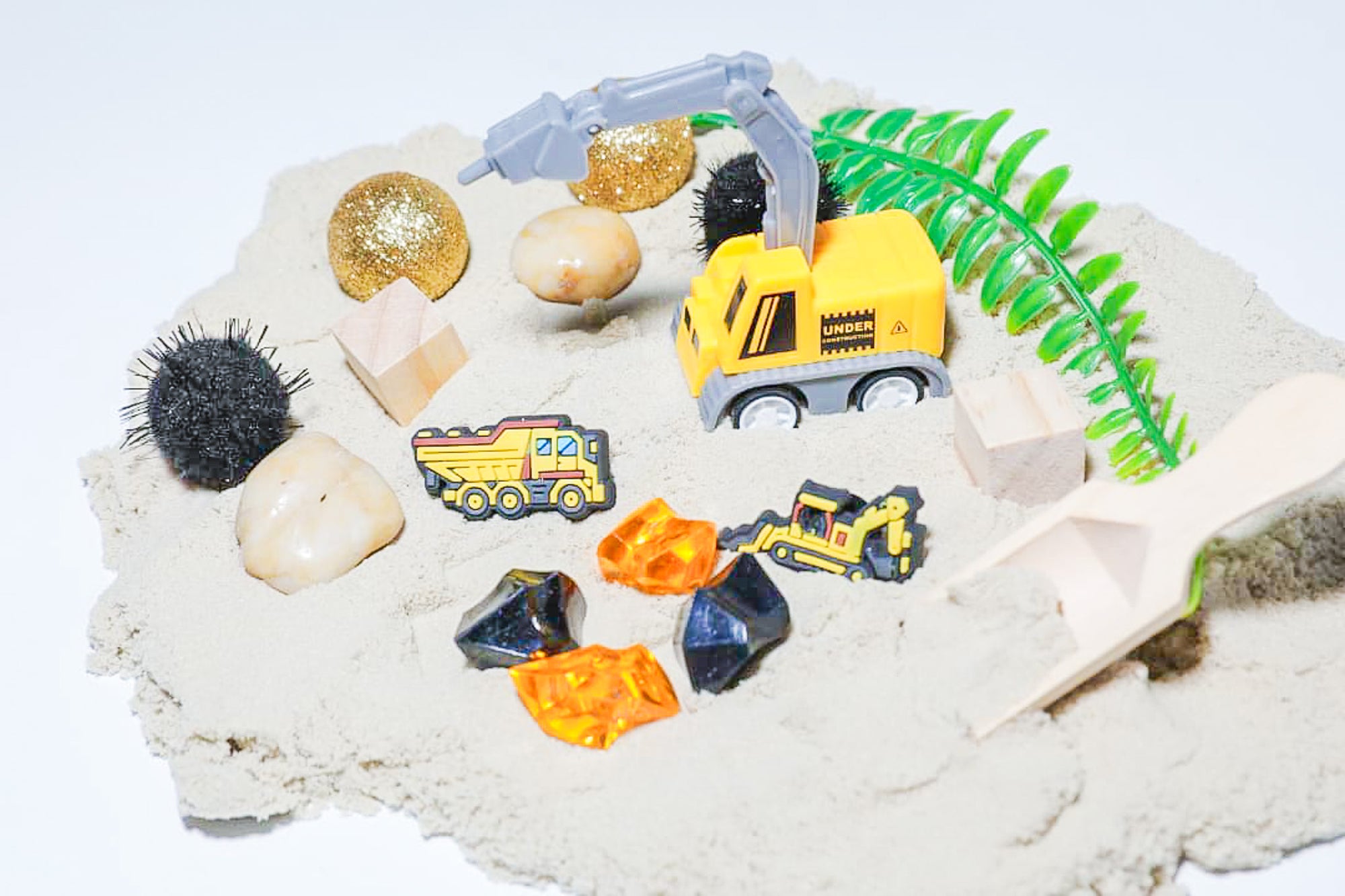Construction Fun Sand Jar