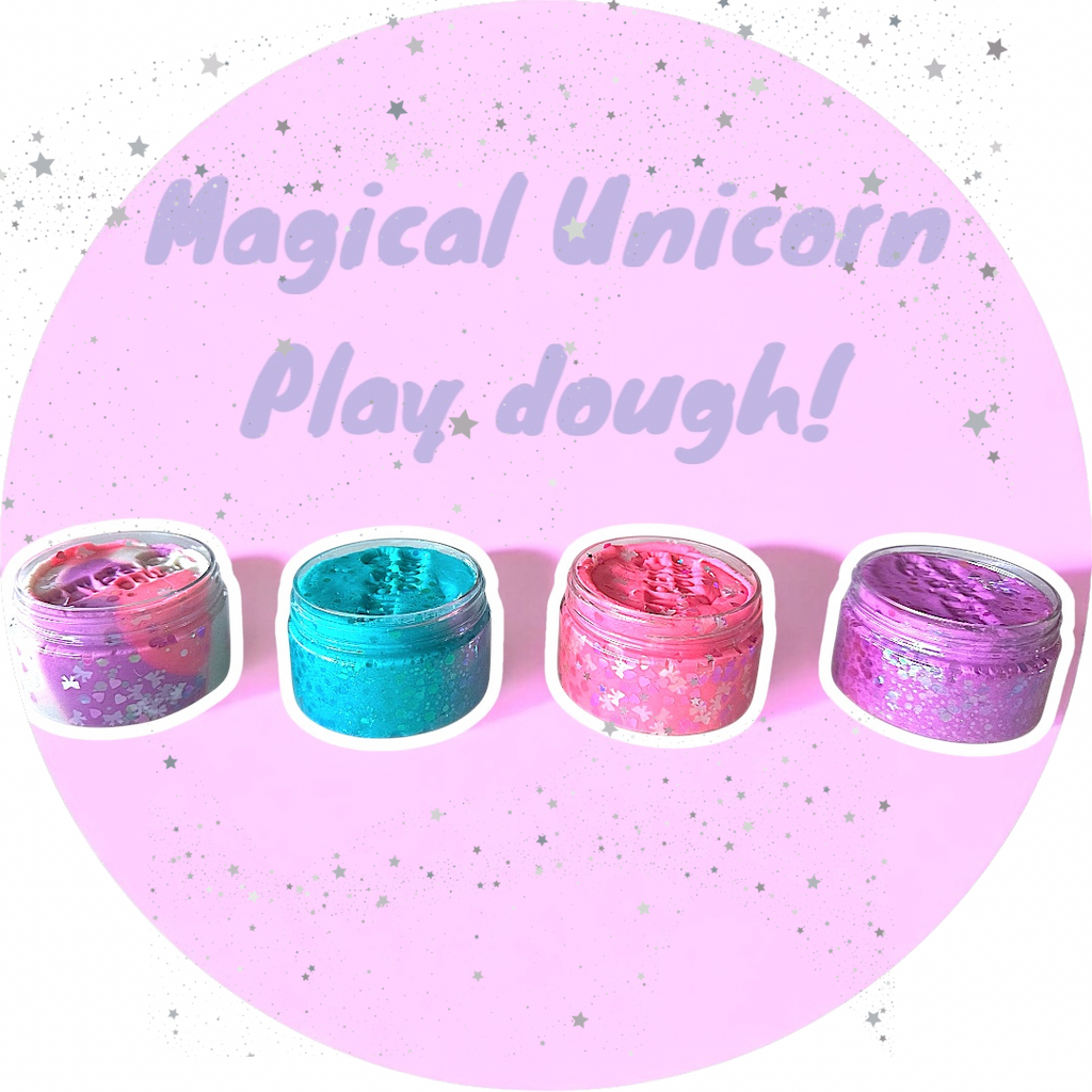 Unicorn Sensory Play Dough Kit