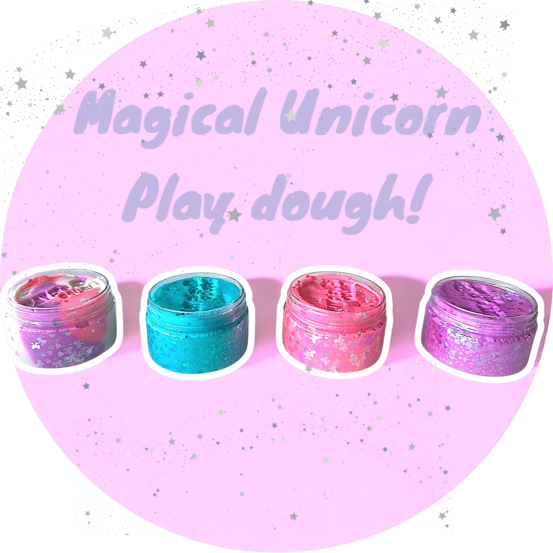 Unicorn Sensory Play Dough Kit