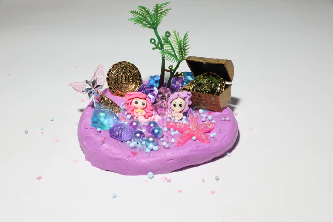 X Unicorn slime Jar