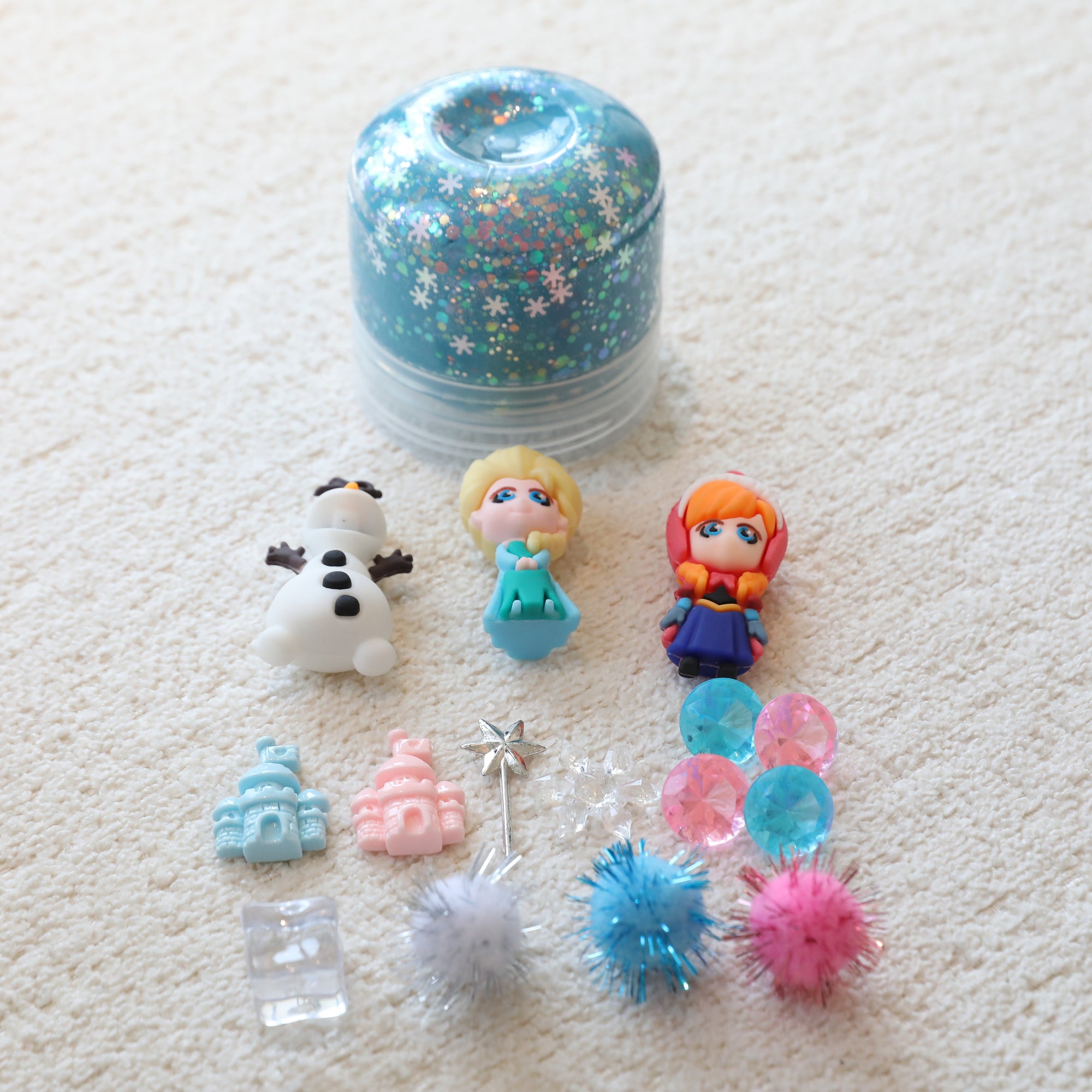 Winter Princess Play Dough
