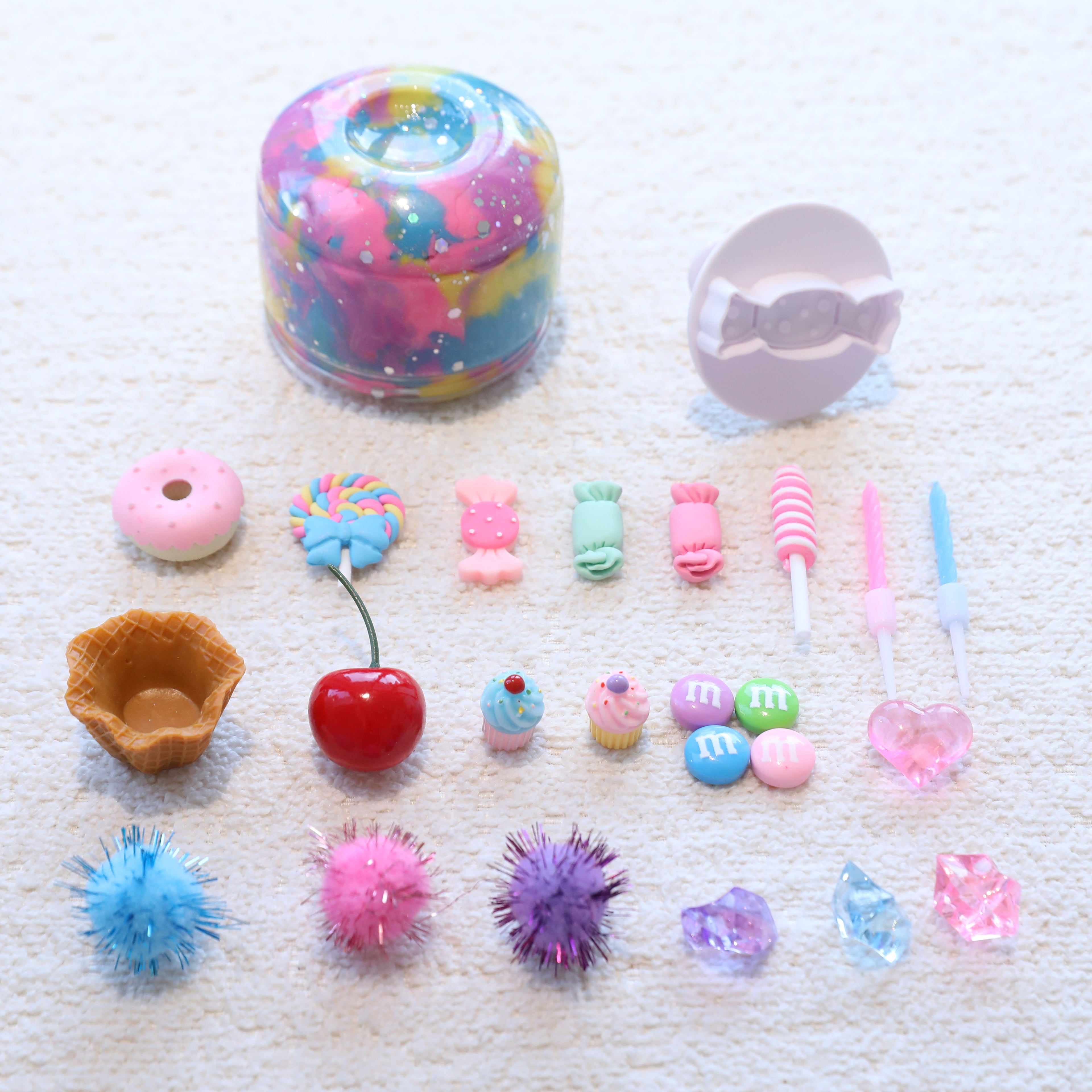 X Ice cream PLAY DOUGH - Jar!
