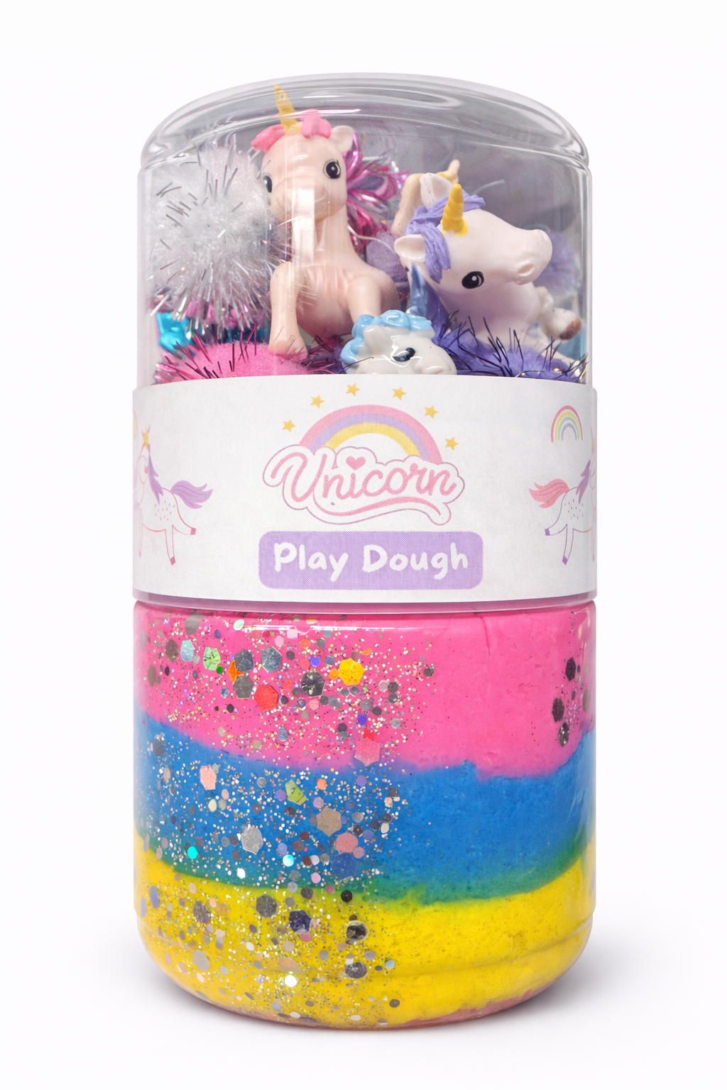 X Unicorn Play Dough