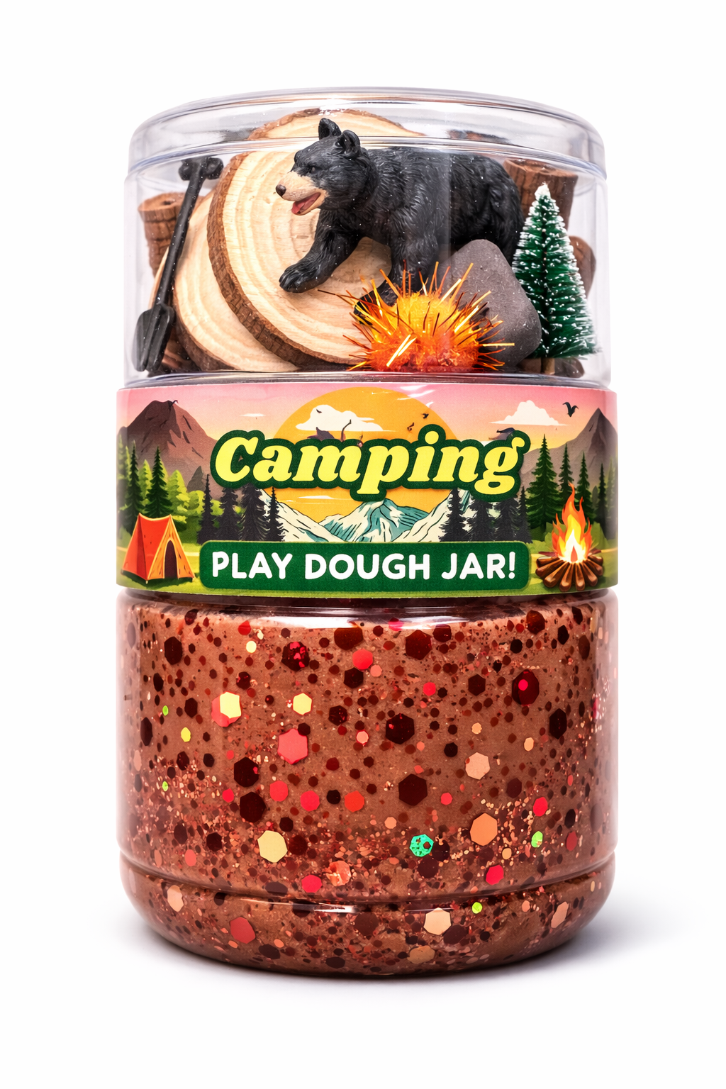 X Mountain Bear Play Dough