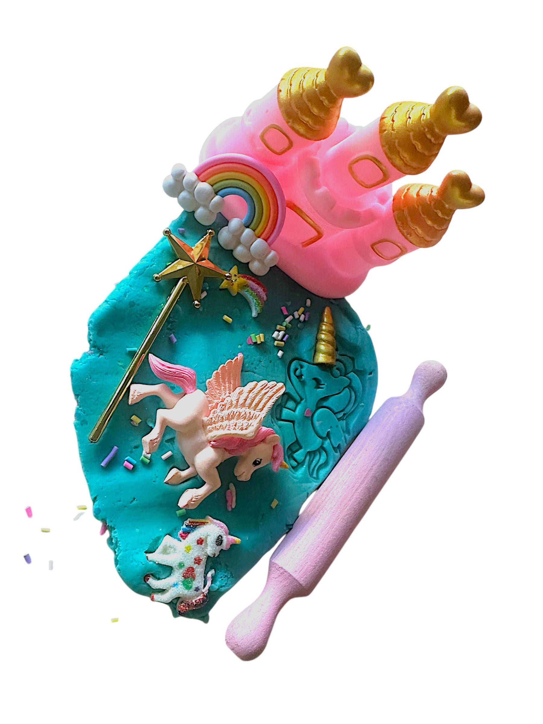 X Unicorn Sensory Play Dough Kit