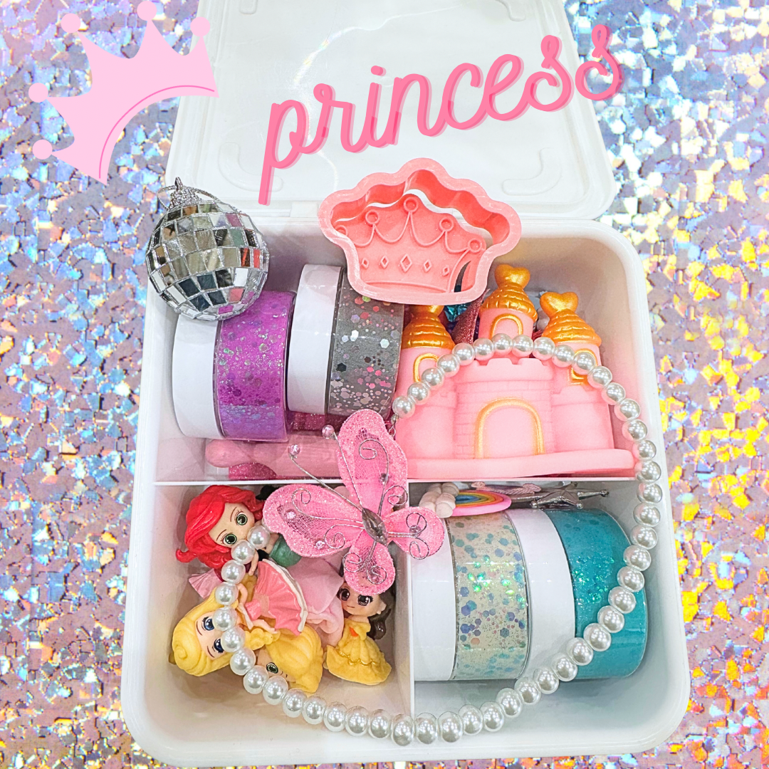 X Princess Sensory play dough kit