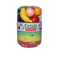 Grab and go fruit play dough kit with soft scented dough and fun food-themed pieces
