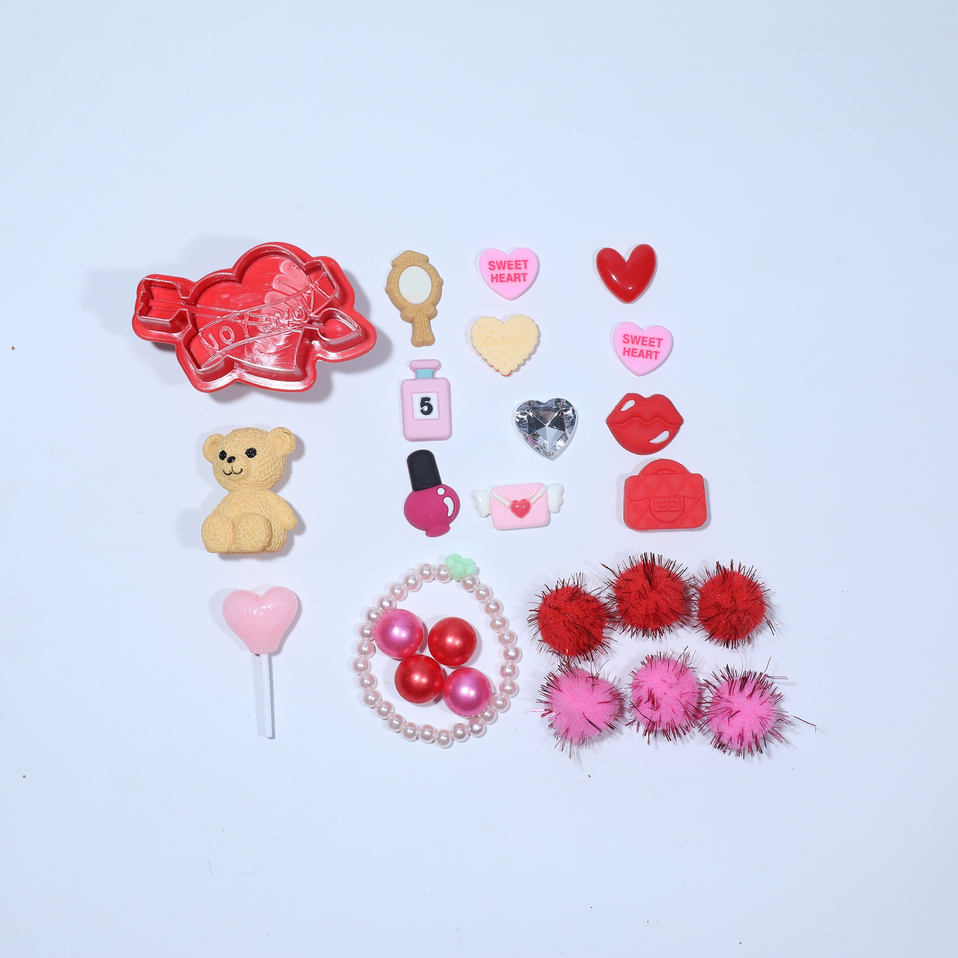 X Valentines  Play Dough Jar