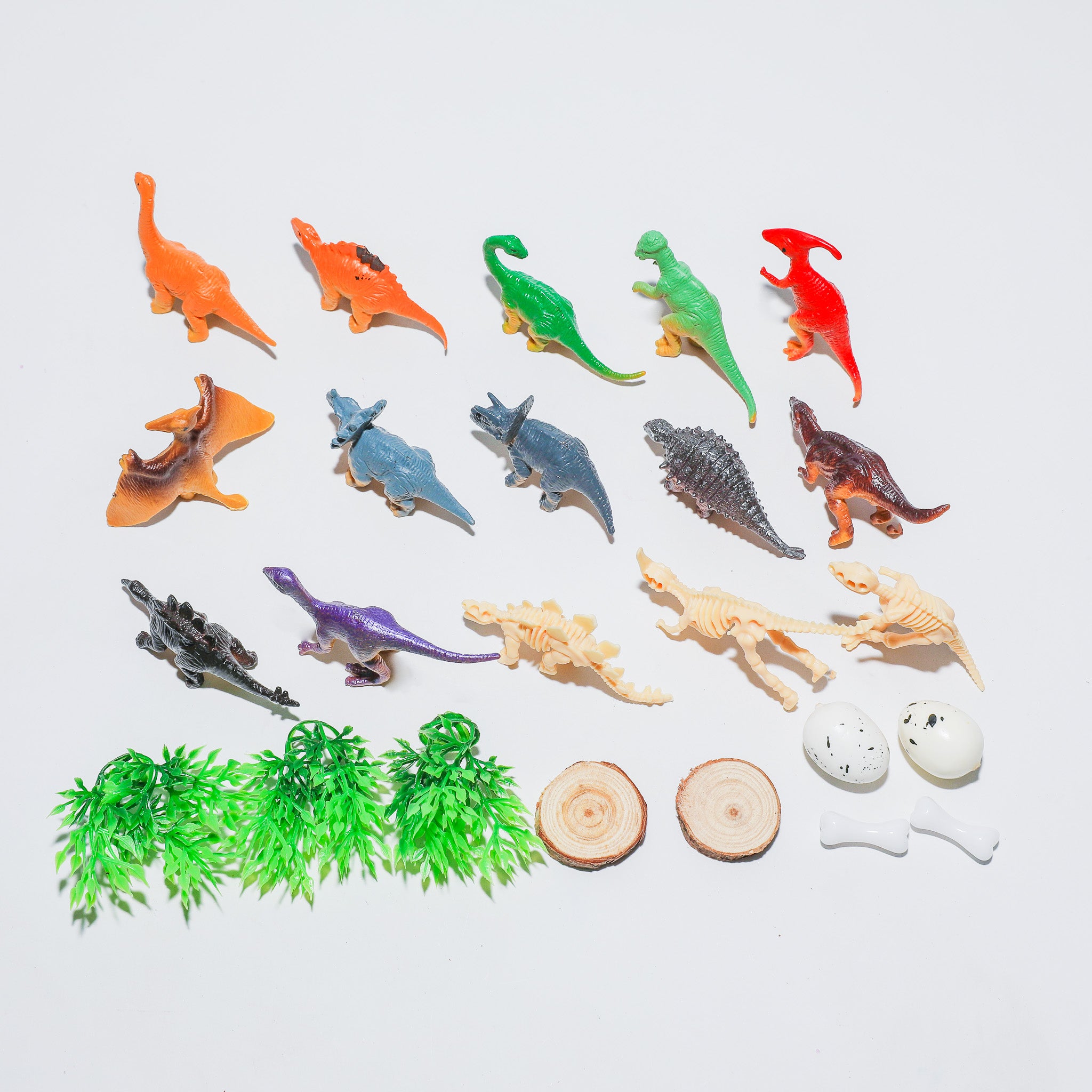 x Dino Figurine Jar
