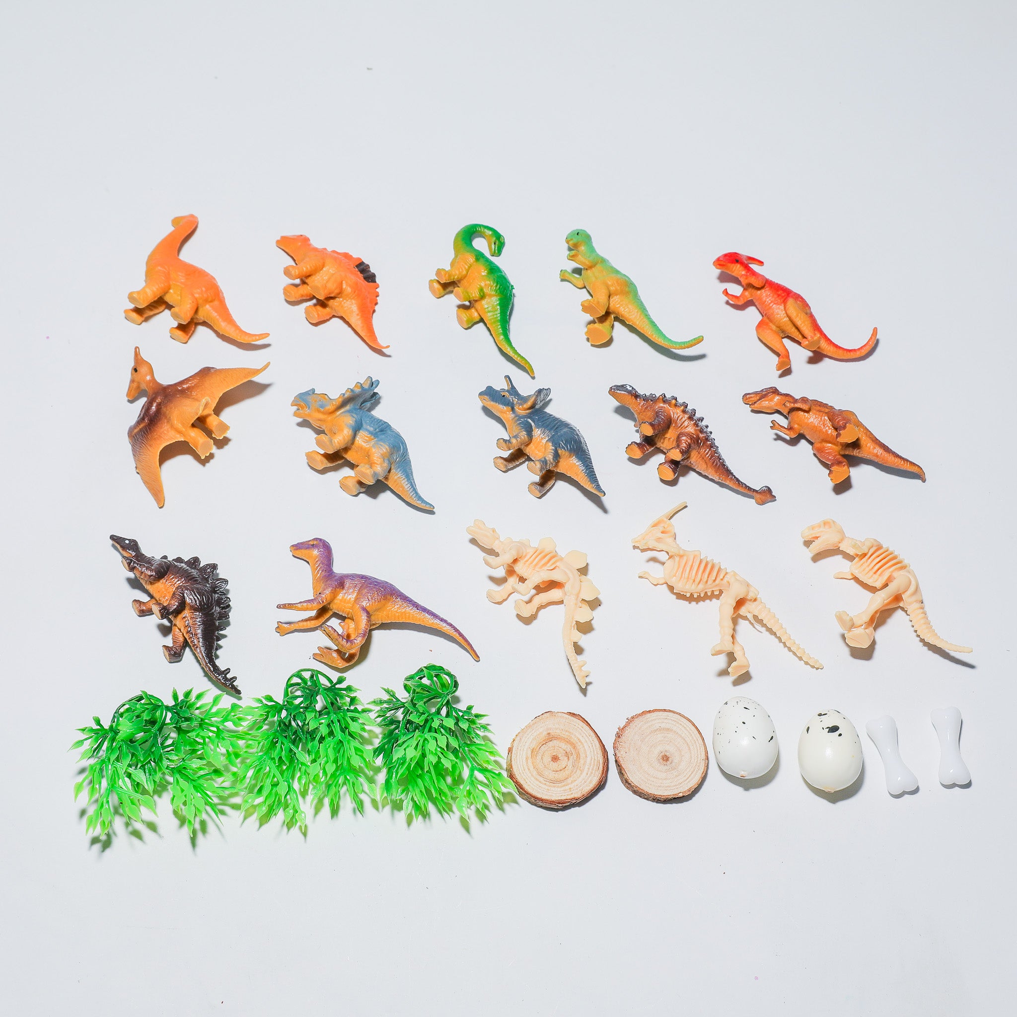 x Dino Figurine Jar