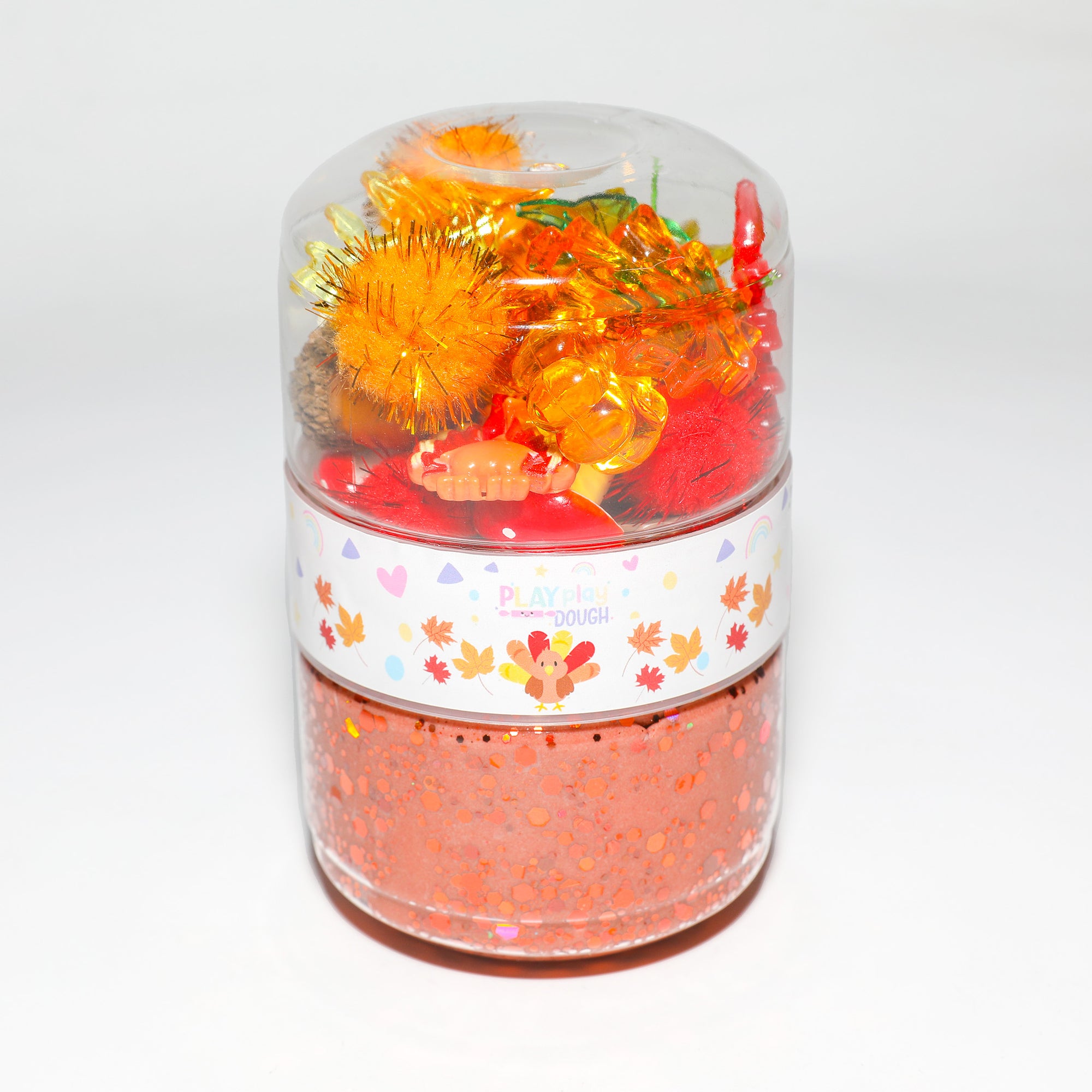 Fall Theme Play Dough