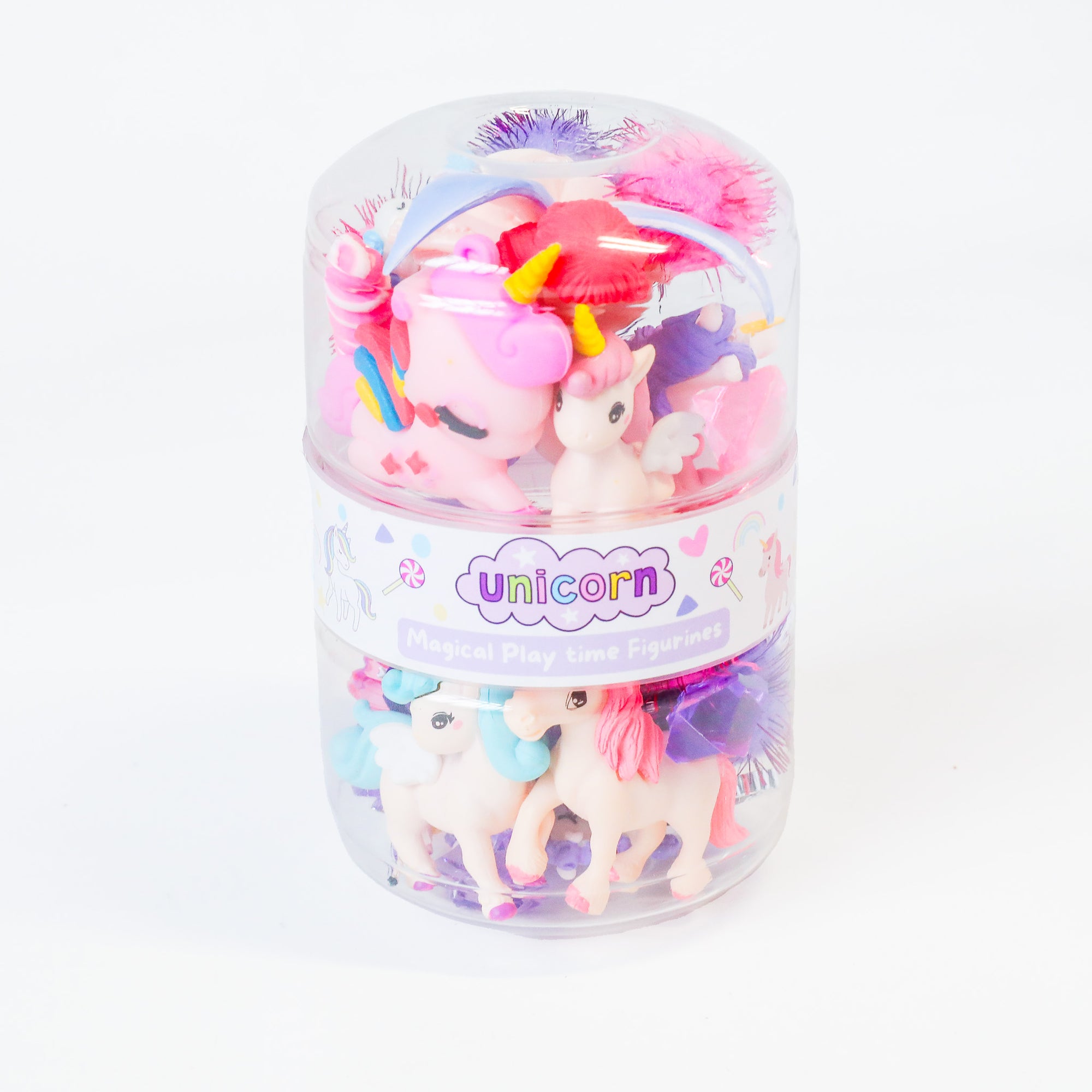 Unicorn Figurine Jar