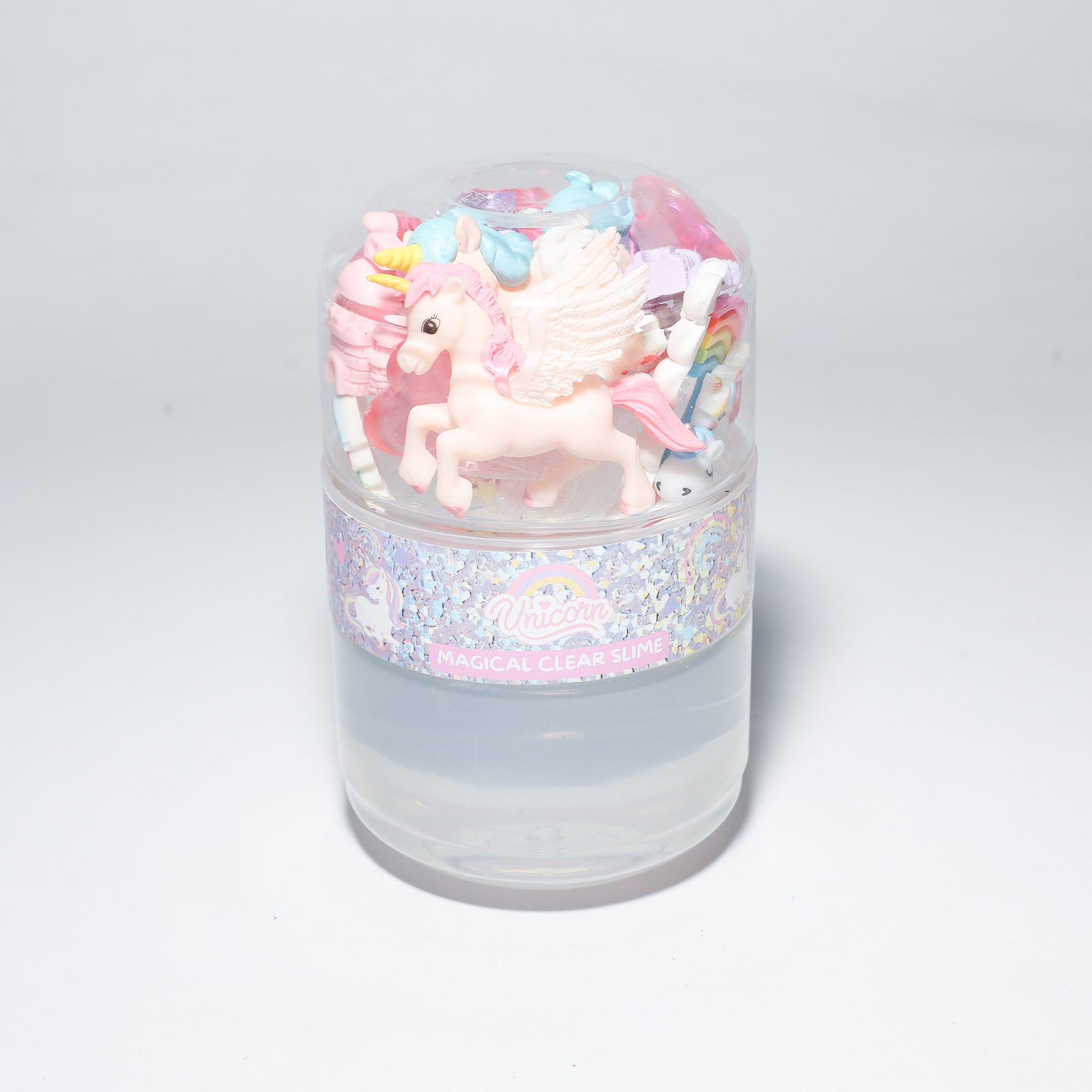 DIY Unicorn Clear Slime