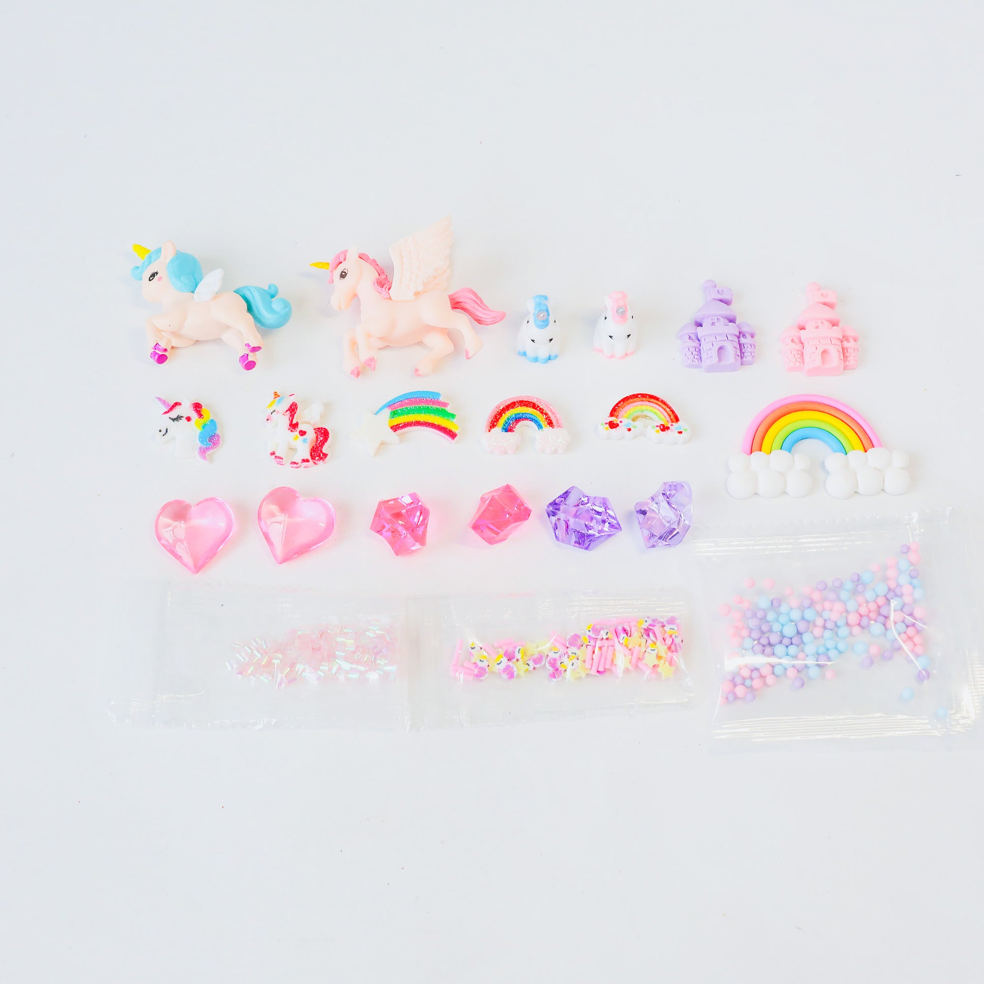 DIY Unicorn Clear Slime