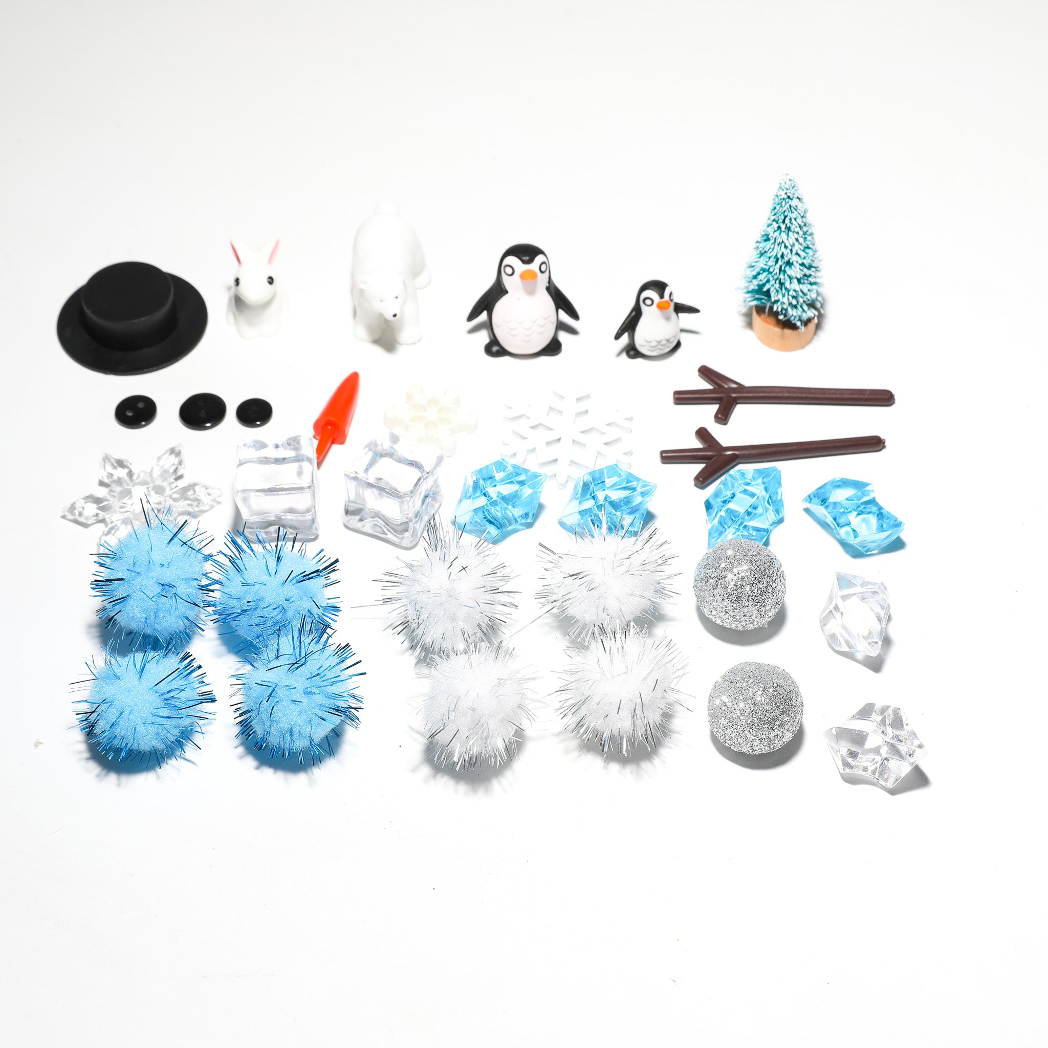 X Winter Ice Play Dough