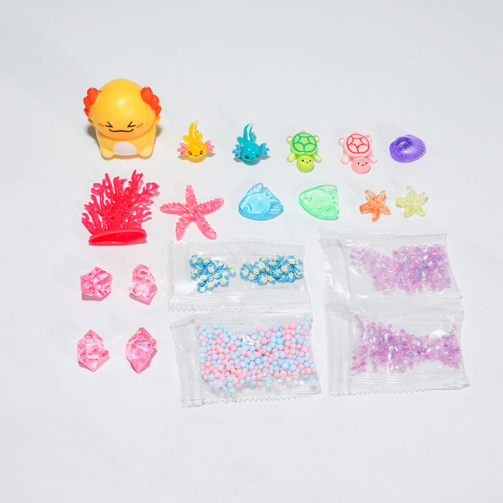 DIY Axolotl Butter Slime