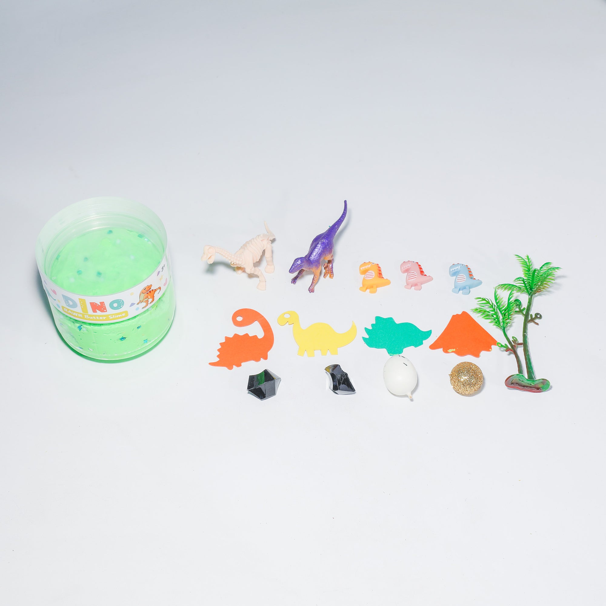 DIY Dino Butter Slime