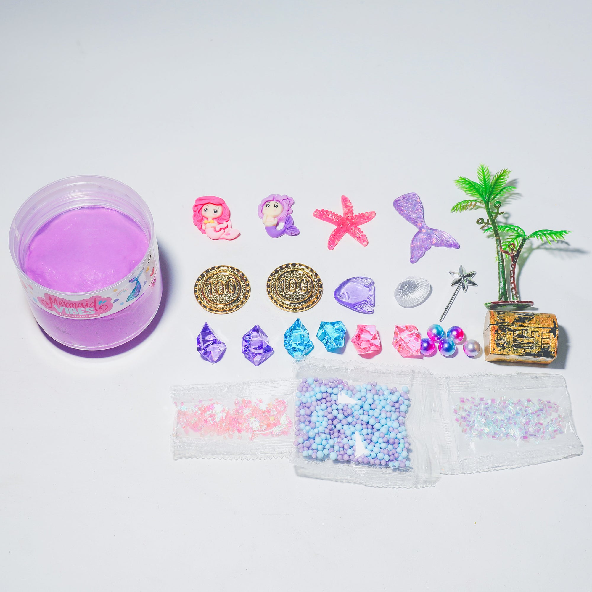DIY Mermaid Butter Slime