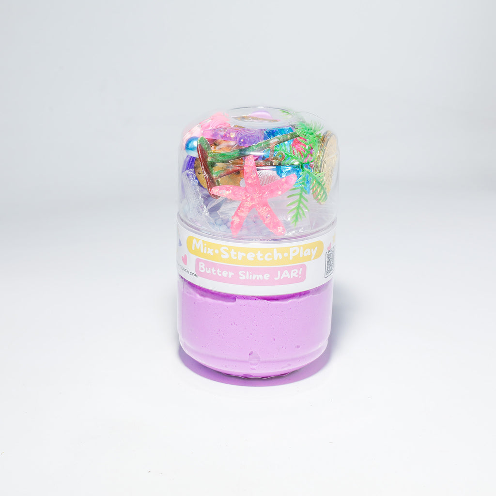 DIY Mermaid Butter Slime