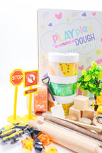 Construction Theme Sensory Play Dough Kit
