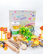 Construction Theme Sensory Play Dough Kit