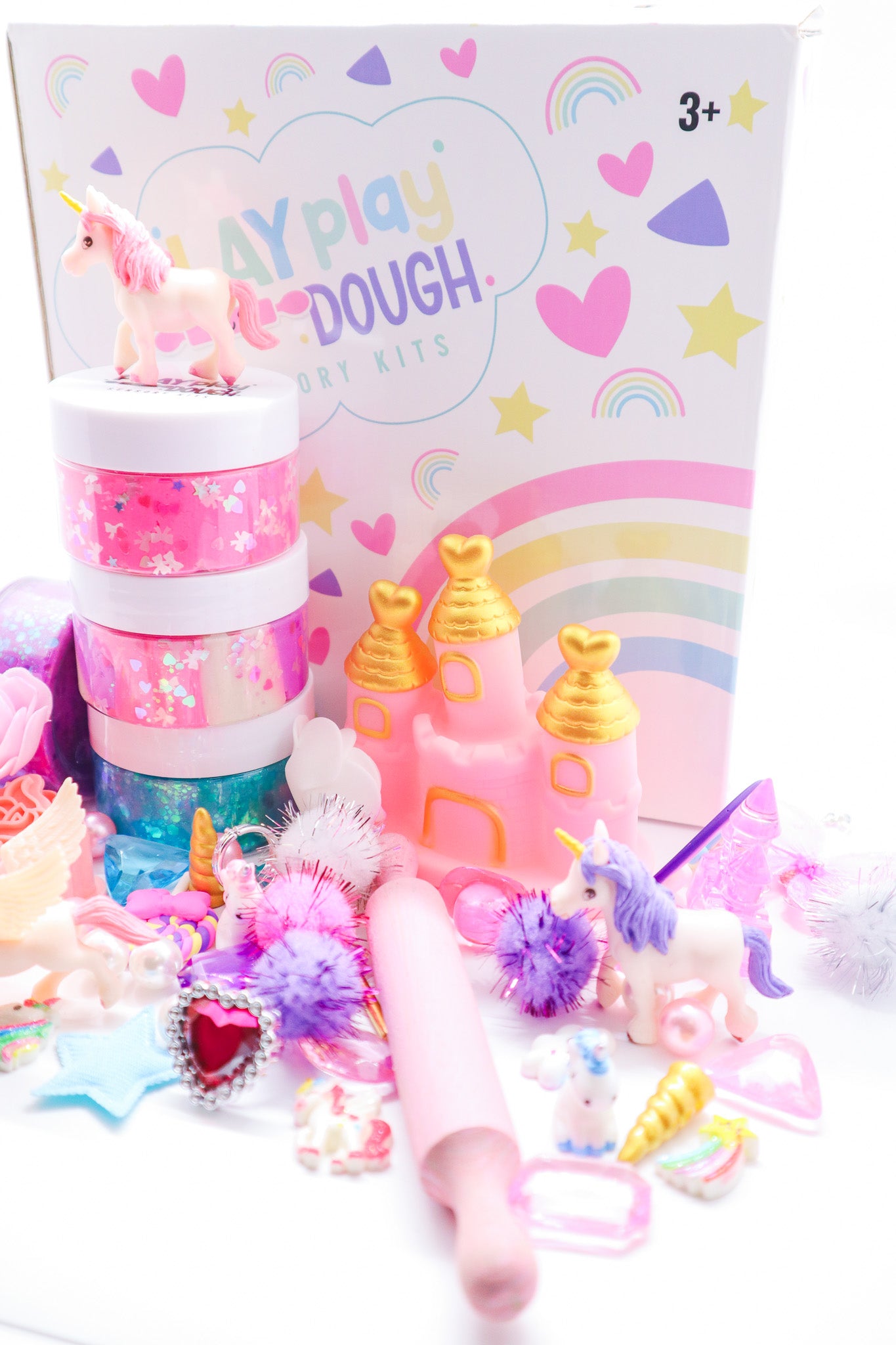 Unicorn Sensory Play Dough Kit