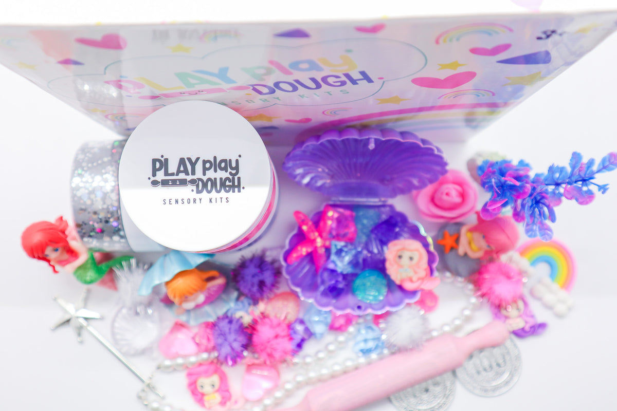 X Mermaid Sensory Play Dough Kit