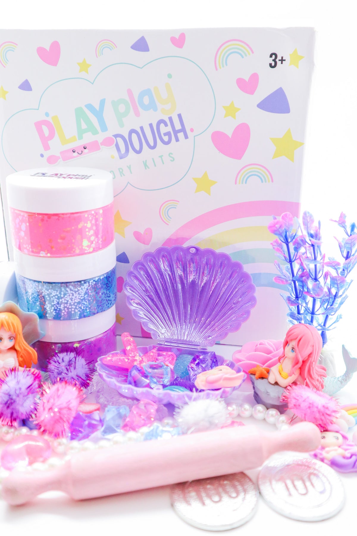 X Mermaid Sensory Play Dough Kit