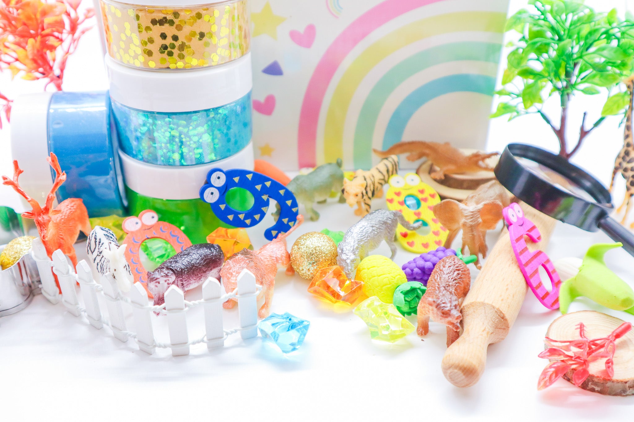 X Zoo Animal Play Dough Sensory Kit