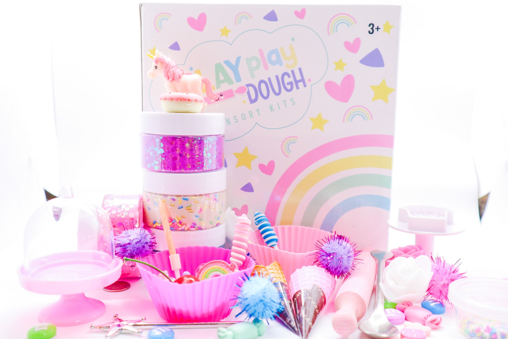 X Ice Cream Play Dough Sensory Kit