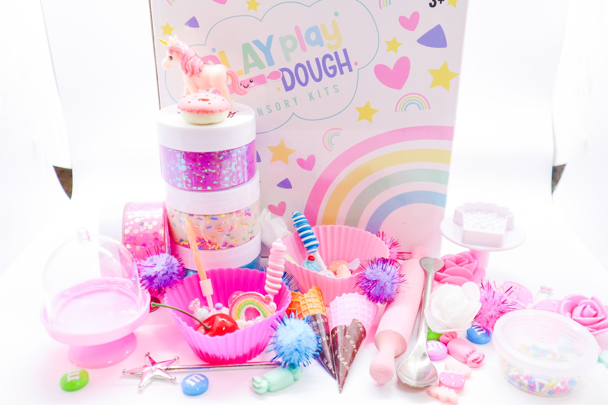 X Ice Cream Play Dough Sensory Kit