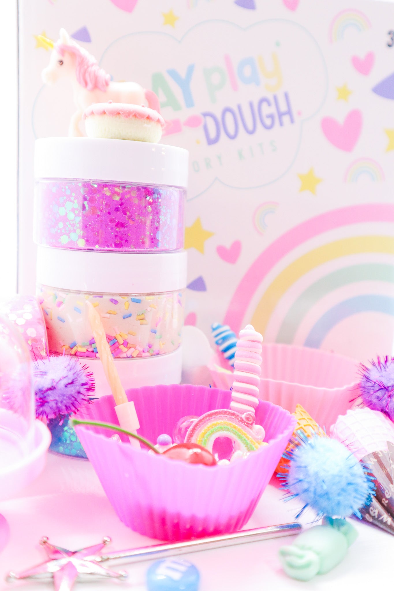X Ice Cream Play Dough Sensory Kit