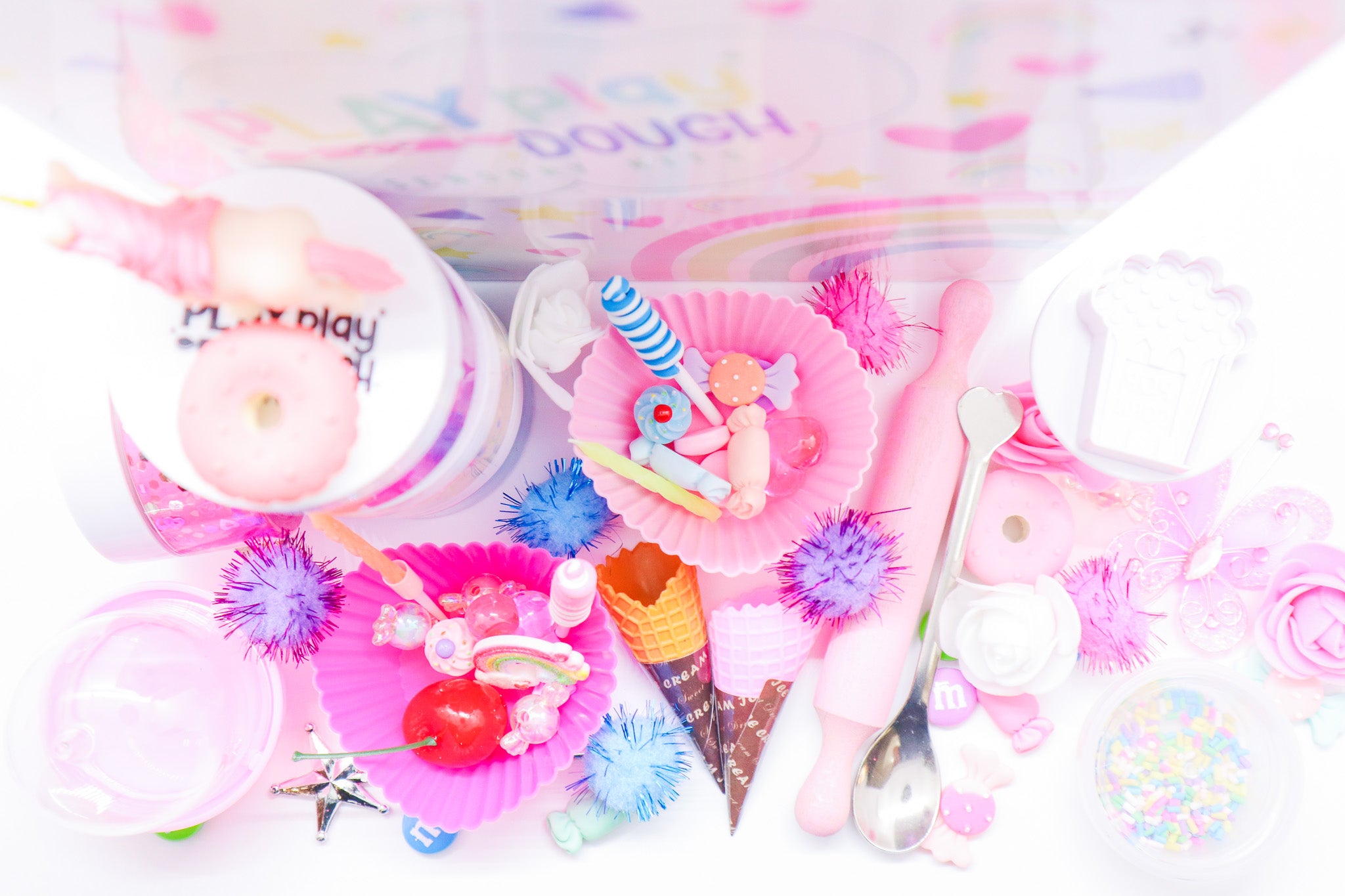 X Ice Cream Play Dough Sensory Kit