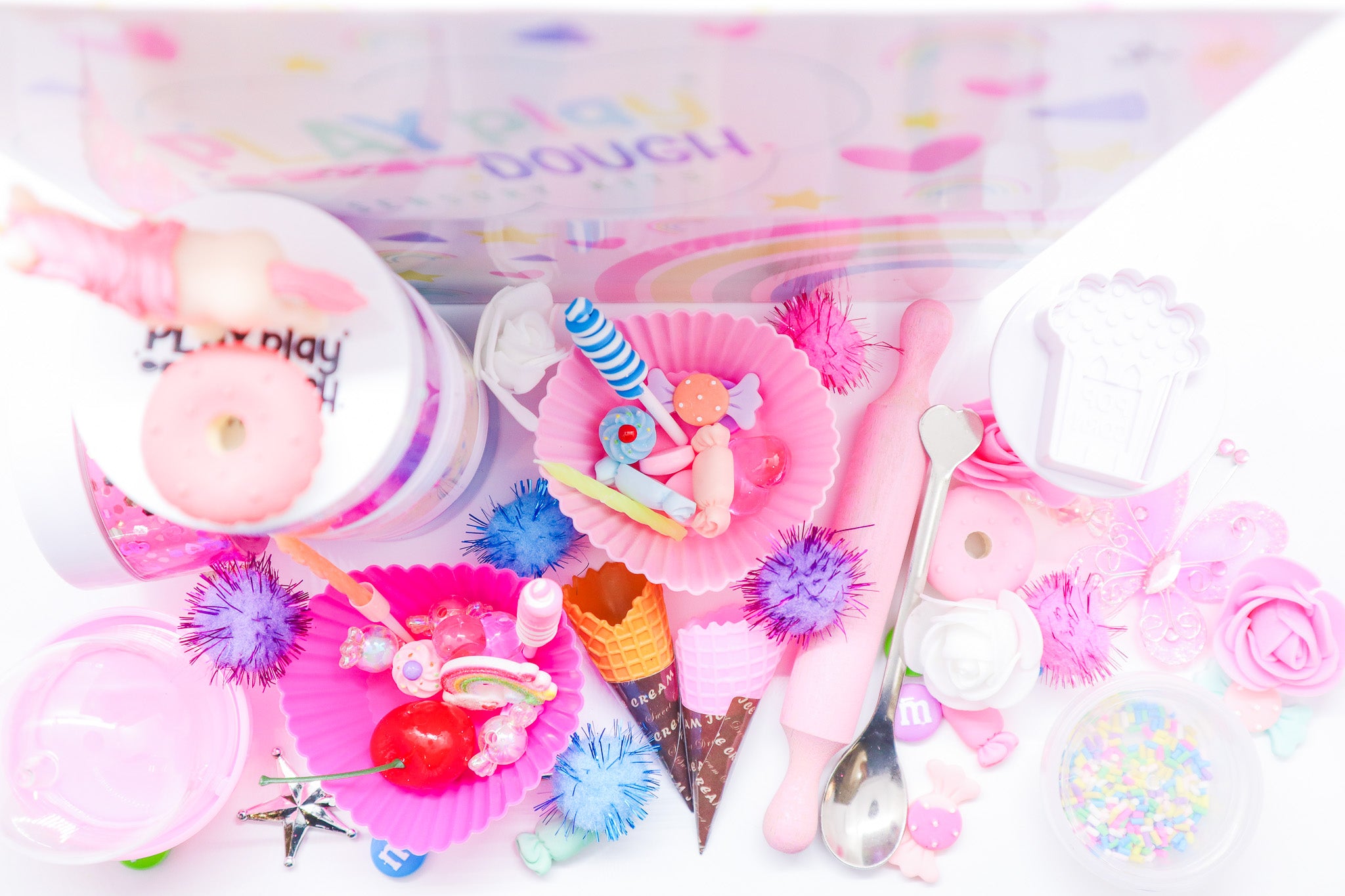 X Ice Cream Play Dough Sensory Kit