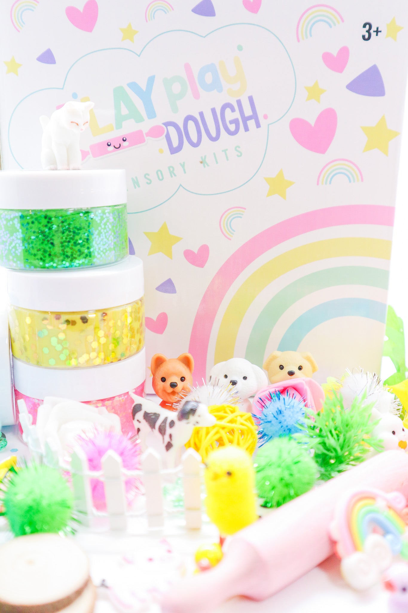 Spring Pet Sensory Play Dough Kit
