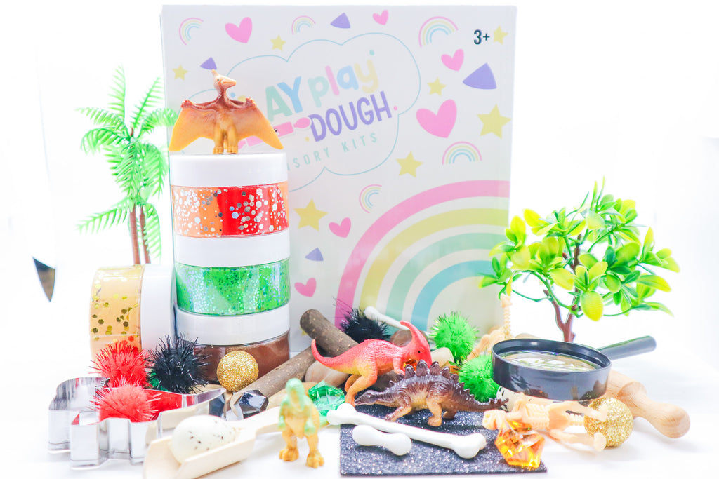 Dino Sensory Play Dough Kit