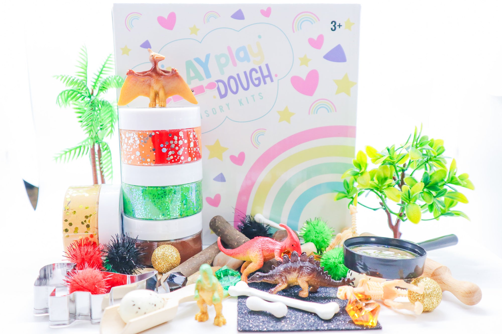 Dino Sensory Play Dough Kit