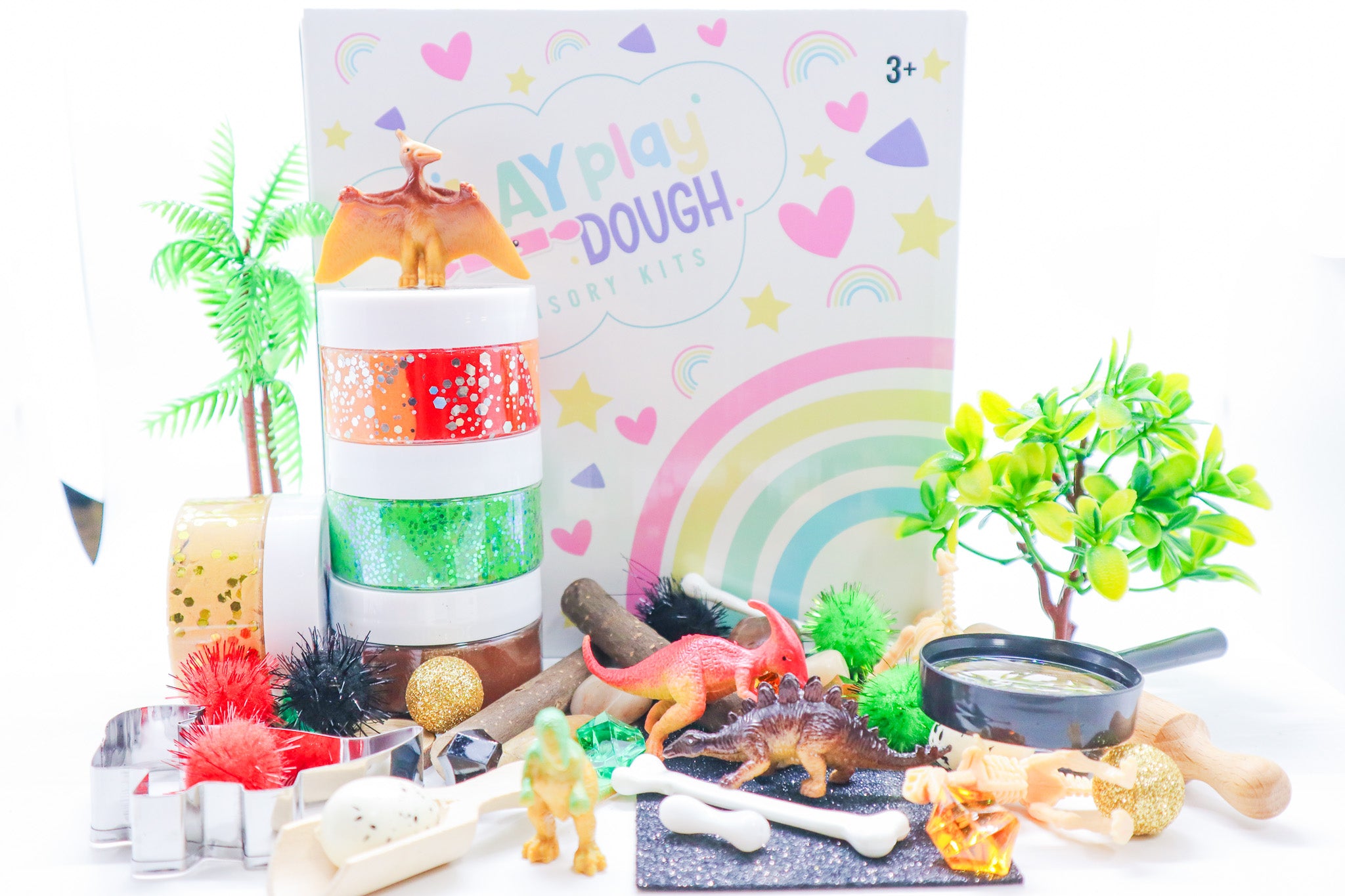 X Dino Sensory Play Dough Kit