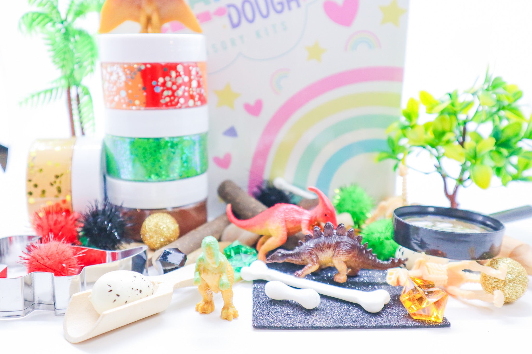 X Dino Sensory Play Dough Kit