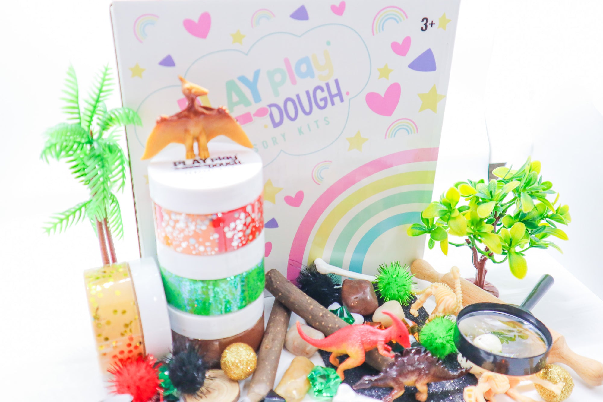 Dino Sensory Play Dough Kit