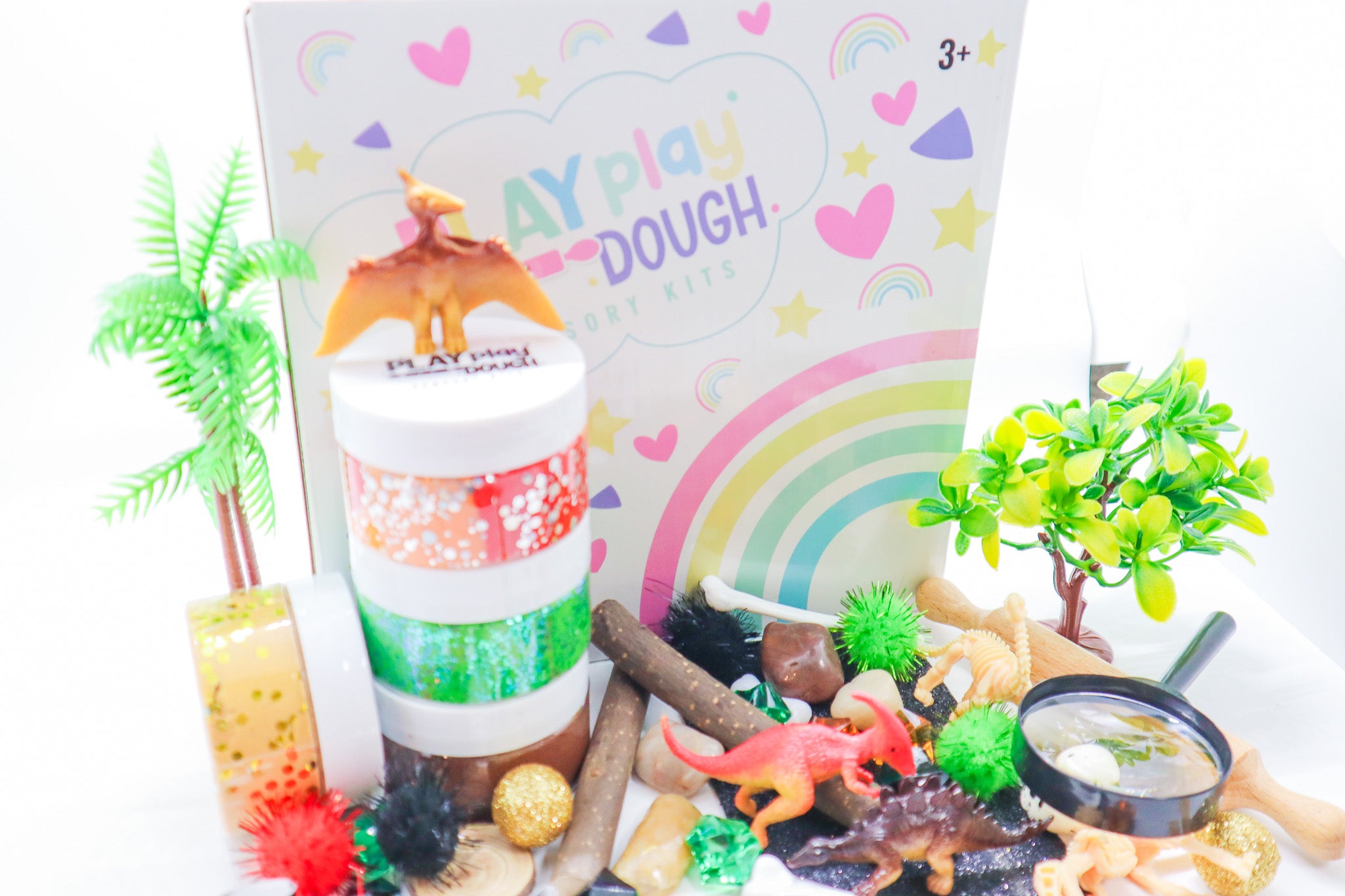 X Dino Sensory Play Dough Kit