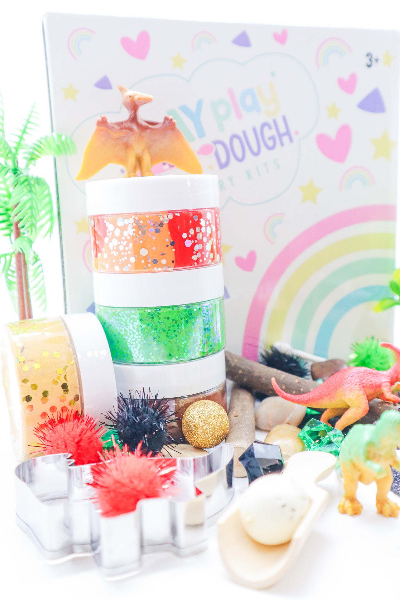 X Dino Sensory Play Dough Kit