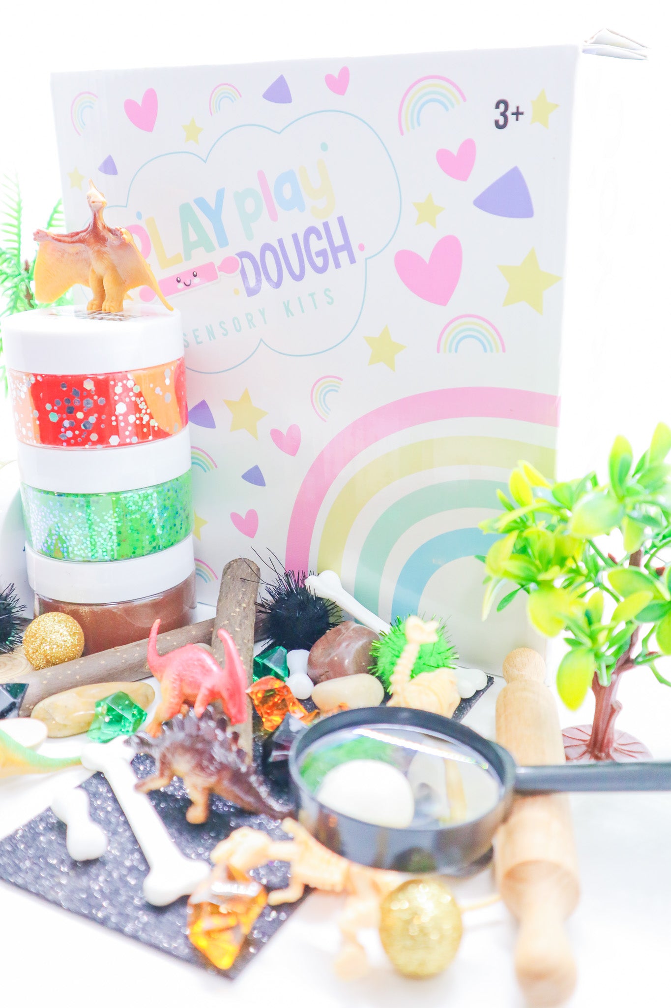 X Dino Sensory Play Dough Kit