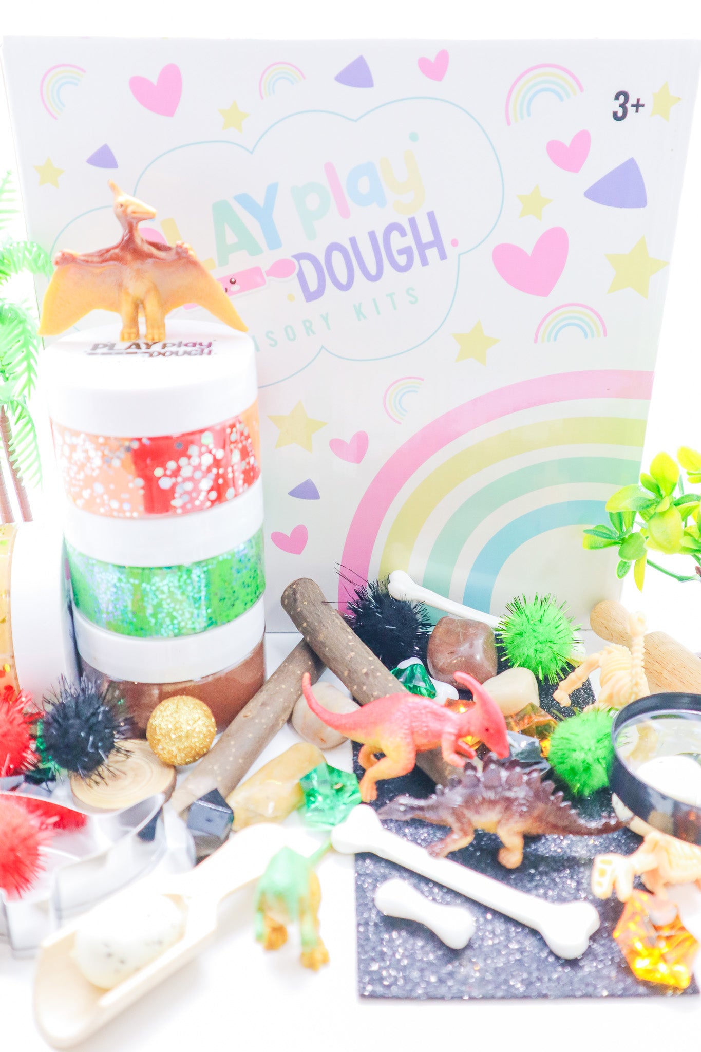 X Dino Sensory Play Dough Kit
