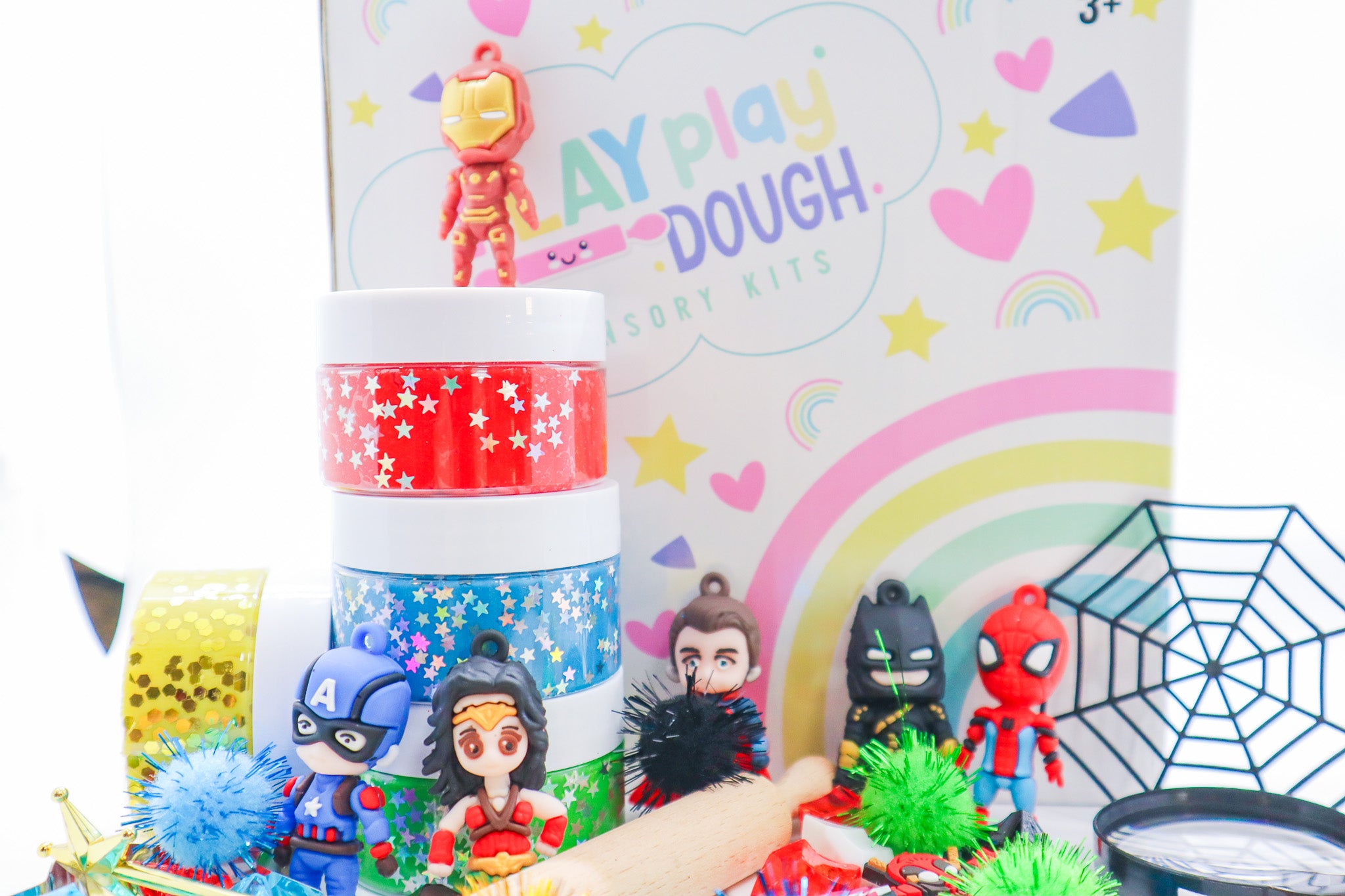 X Superhero Play Dough Kit