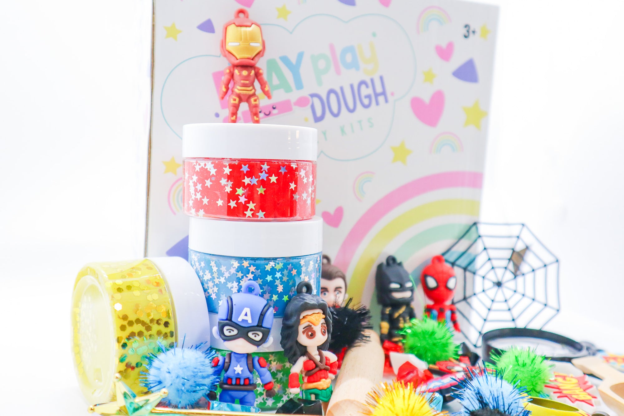 Superhero Play Dough Kit