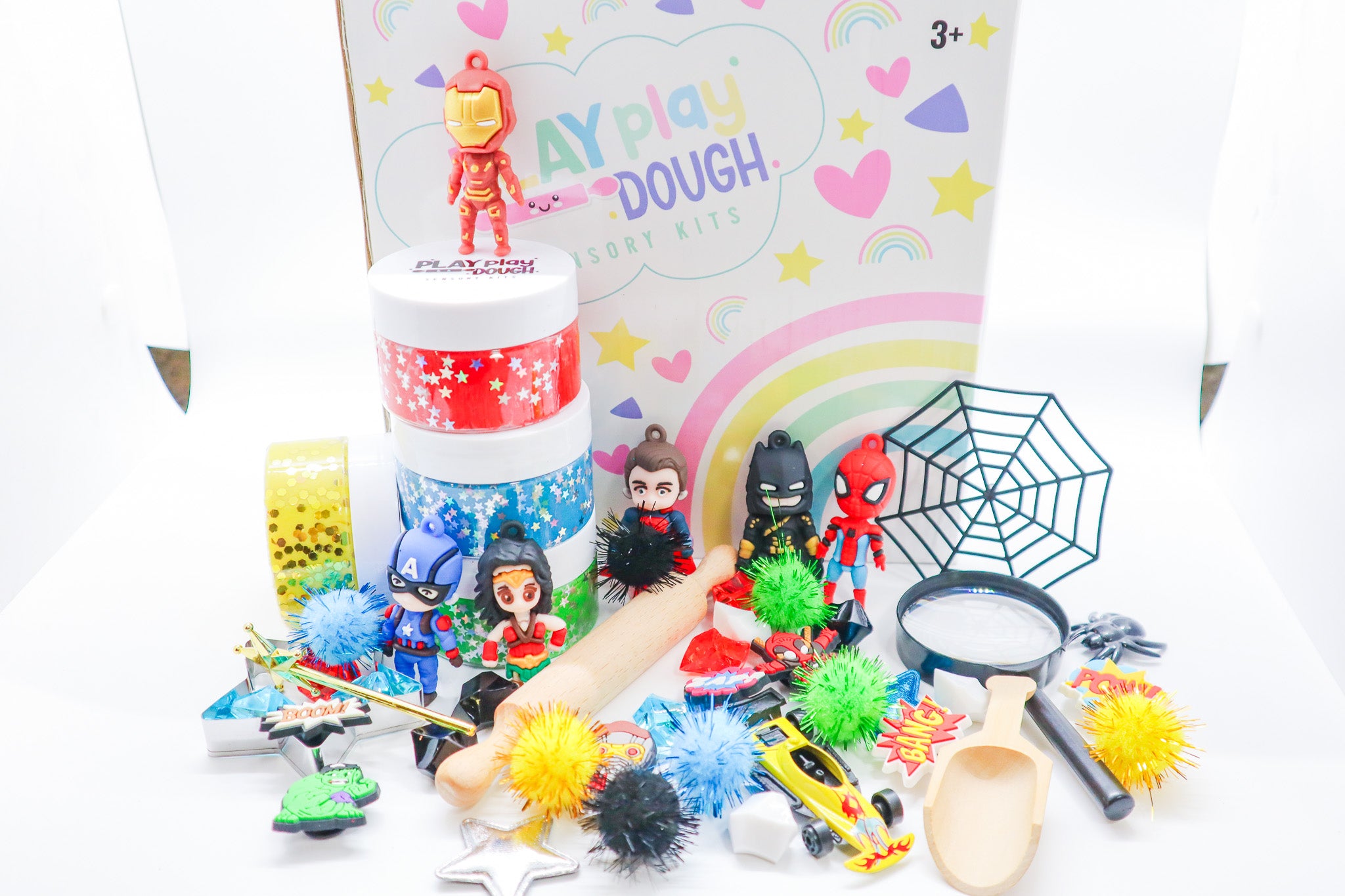 X Superhero Play Dough Kit