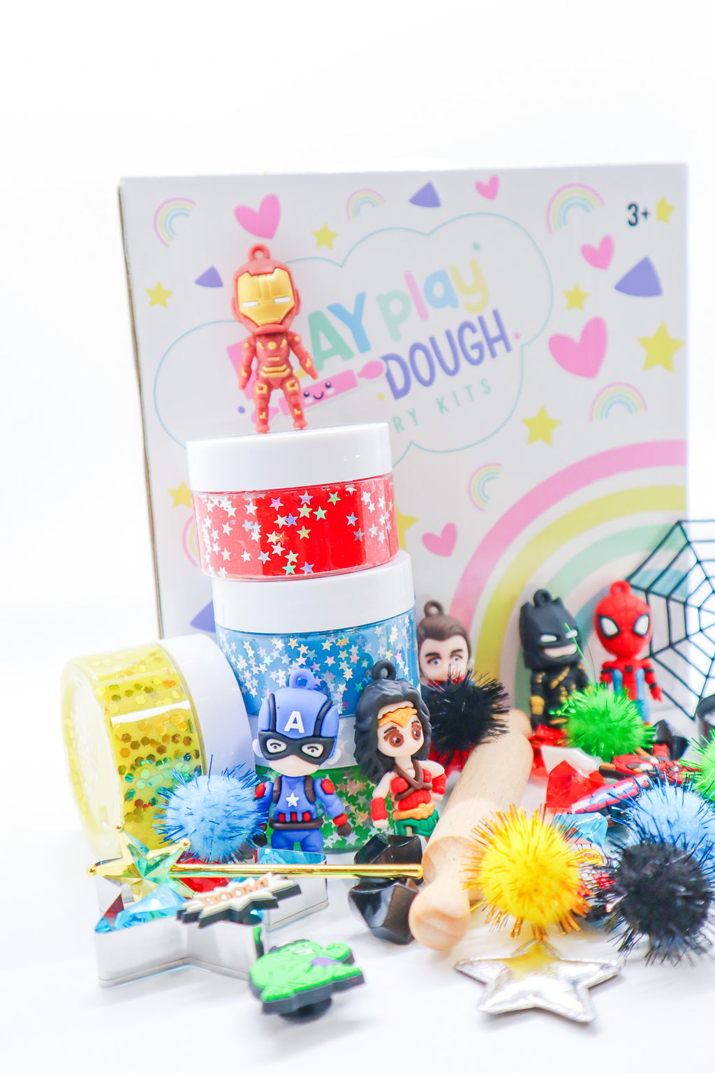 Superhero Play Dough Kit