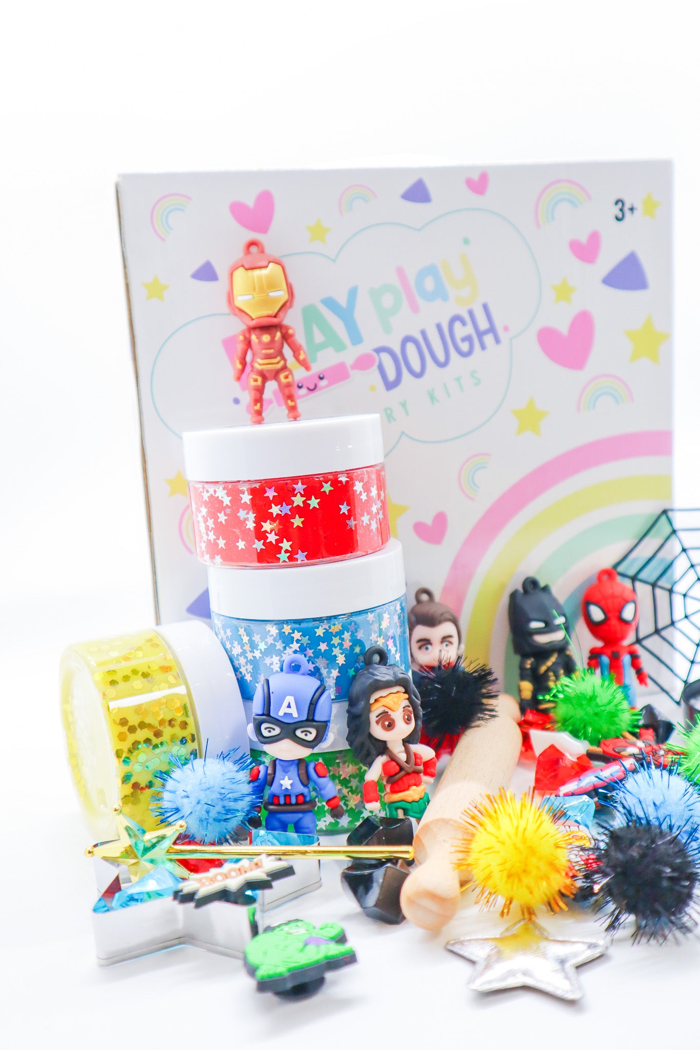 X Superhero Play Dough Kit