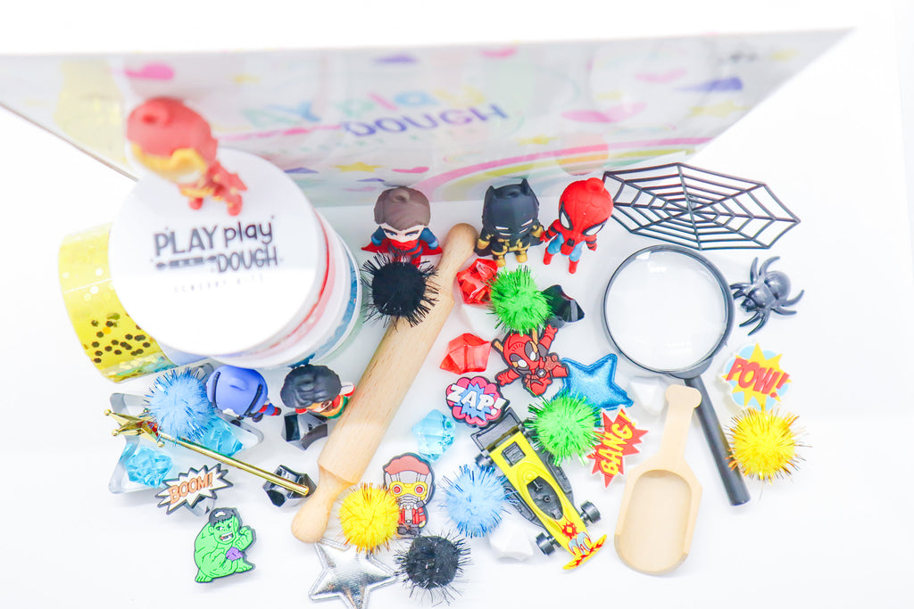 Superhero Play Dough Kit